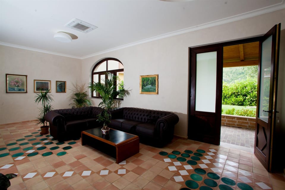 Lobby sitting area