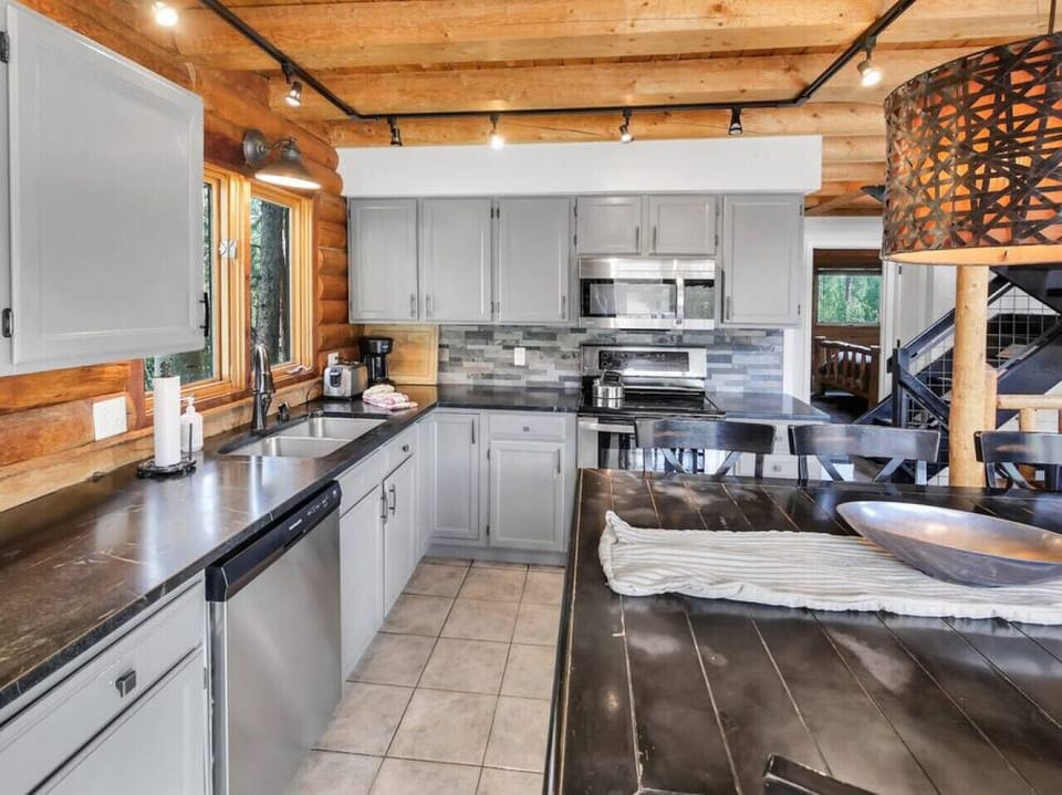 Kitchen view.