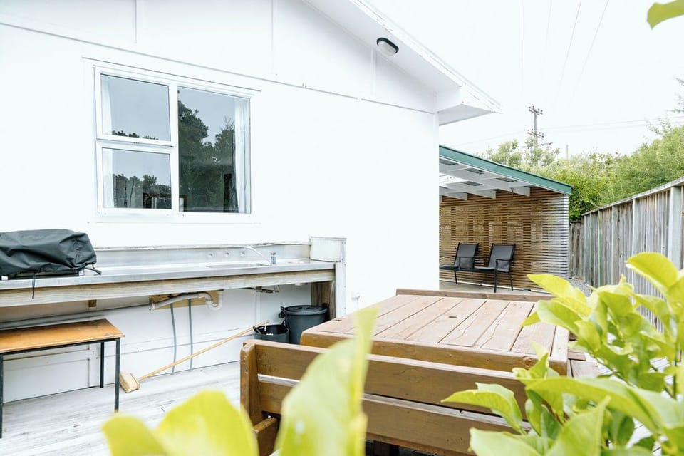 Private Courtyard includes a BBQ and Fish Bay