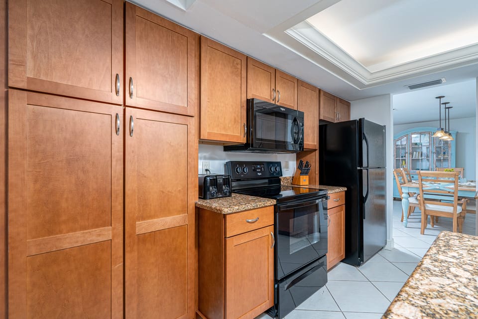 Have since upgraded stove and refrigerator. 