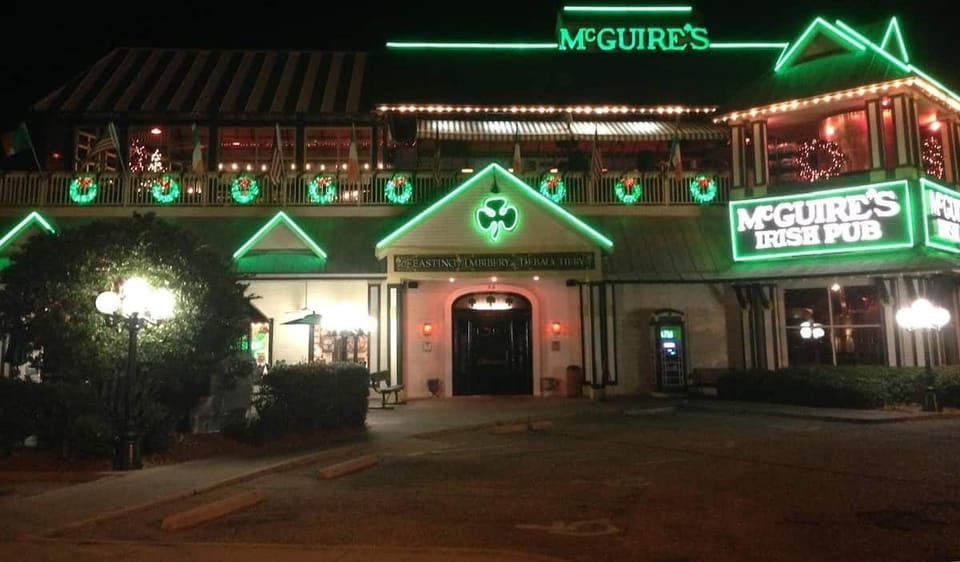 McGuire's Irish Pub, a must stop by! great night life 