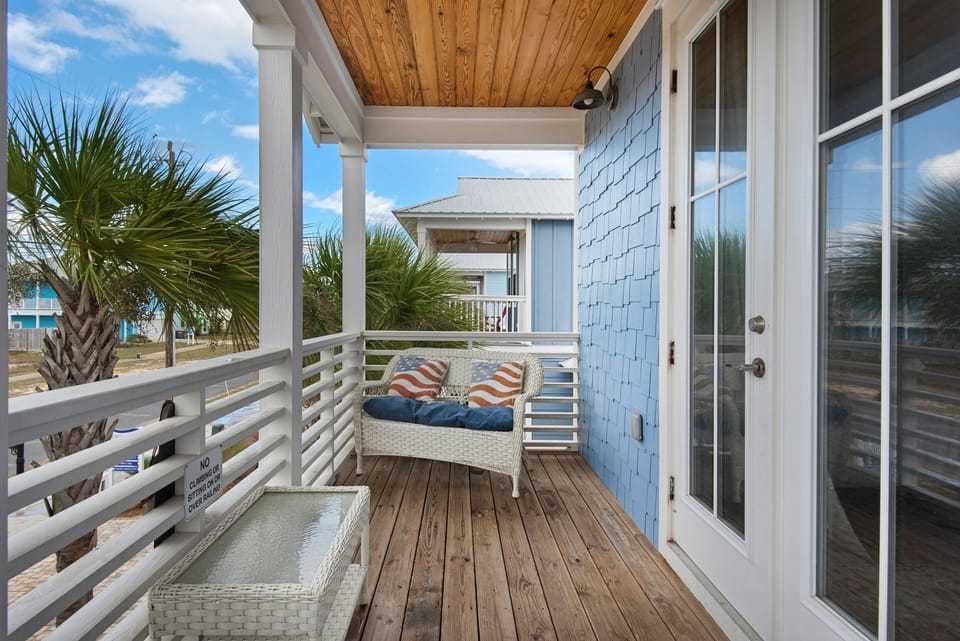 Relax on the balcony