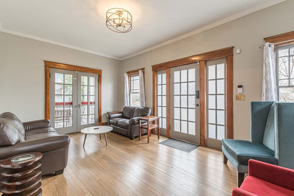 Enter the house into the front living room
