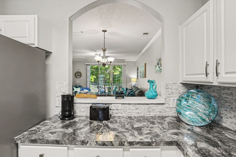 View of Condo from Kitchen