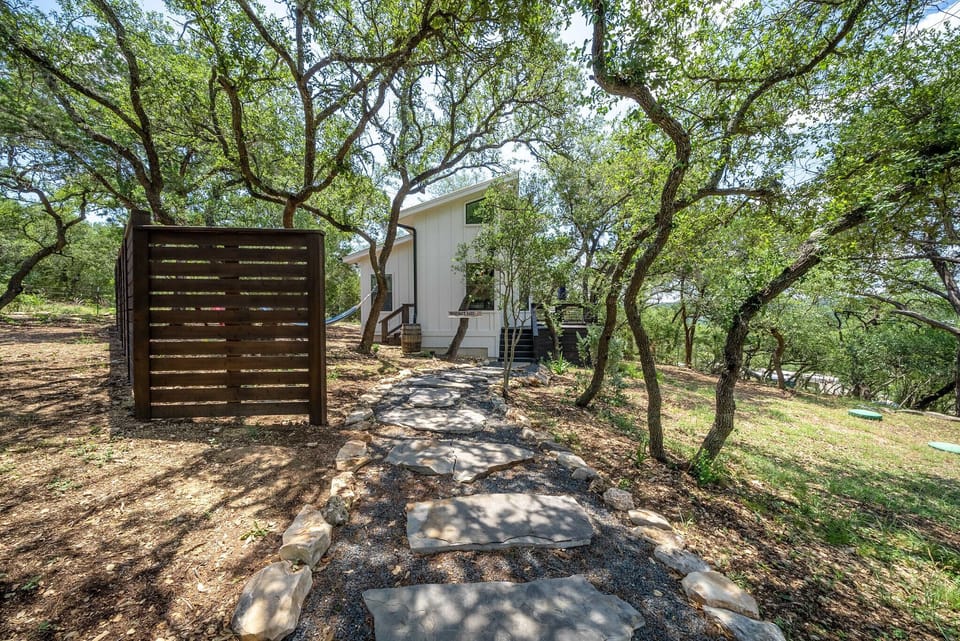 Path leading to the house