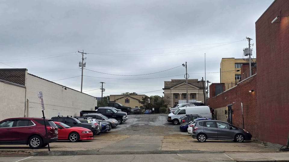 Free parking for guests in the police parking lot