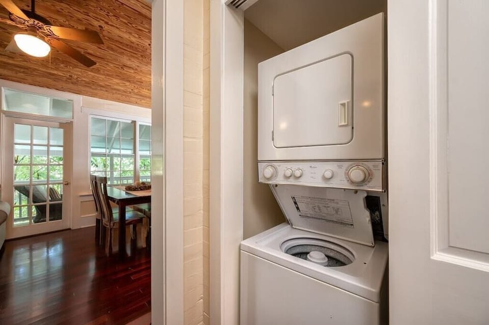 Washer and dryer