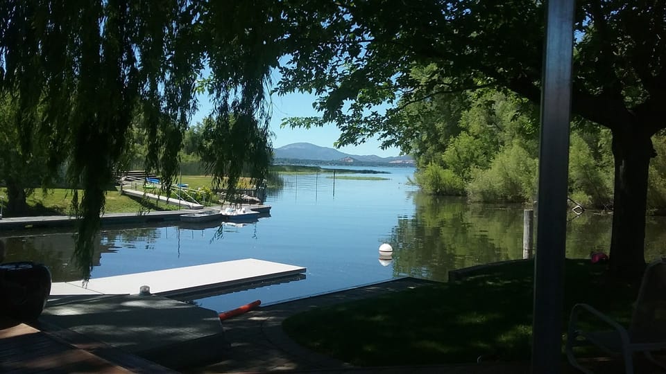 View from deck off dining room
