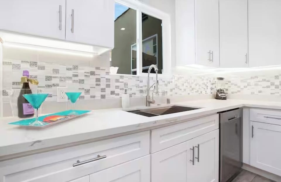 New remodel, designer, gourmet kitchen. Fully furnished