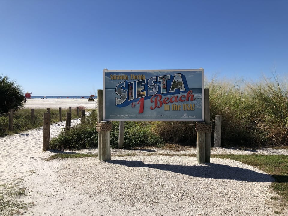 Stay just minutes away from the beautiful sand at Siesta Key Beach!