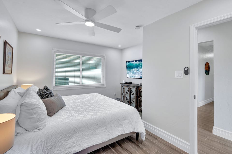 Comfortable guest suite ready to unwind