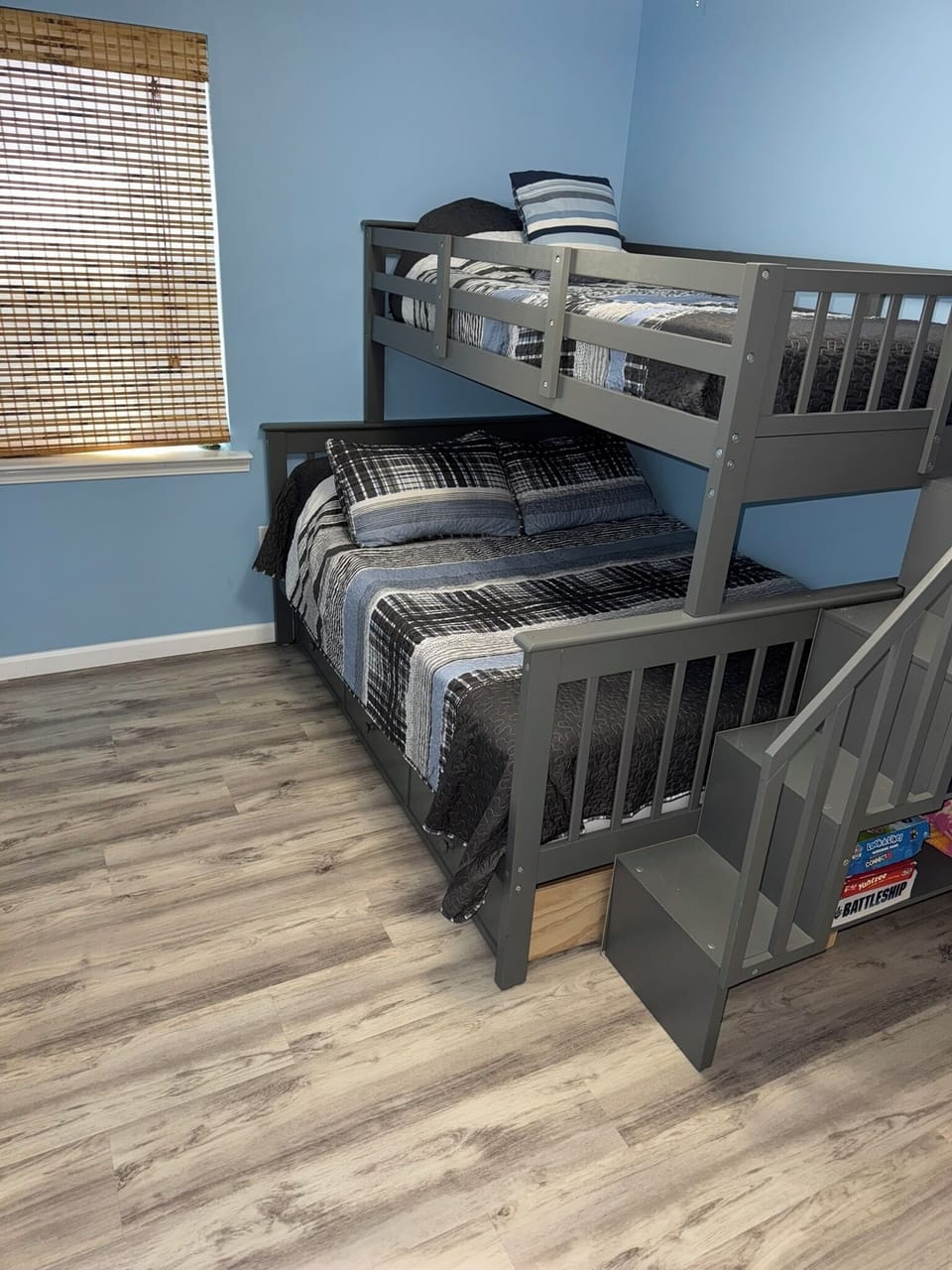 Bedroom 4 with bunk bed (twin over full size)