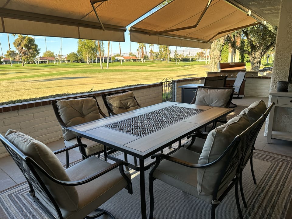 Outdoor dining