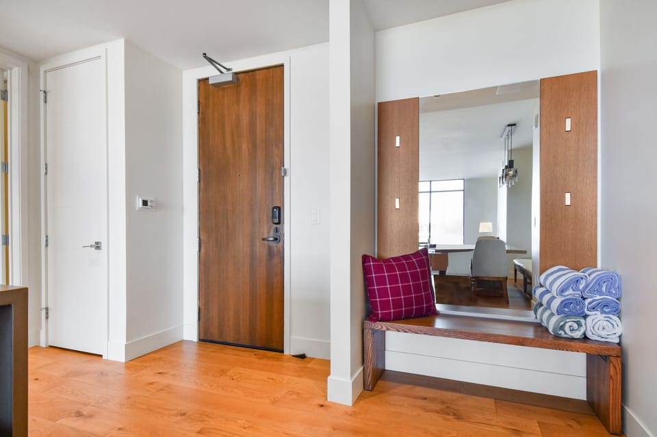 Entry Way with Pool Amenities