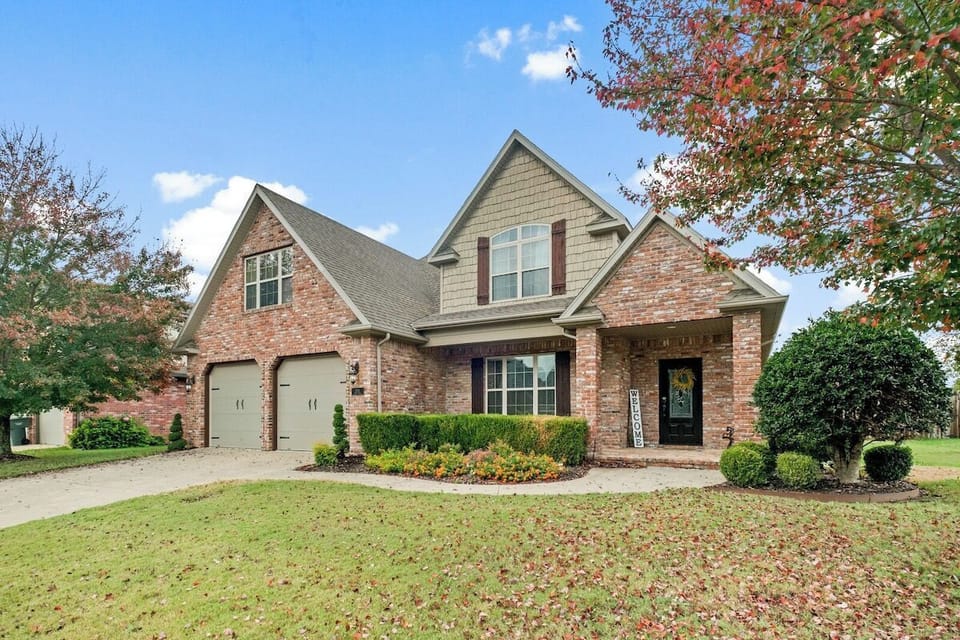 Our comfortable home-away-from-home is set in a quiet neighborhood in West Fayetteville with a pool!
