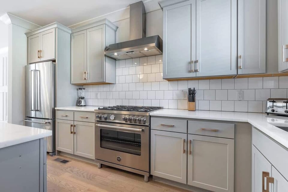  Cook up a Nashville feast in this sleek, modern kitchen with ample counter space!