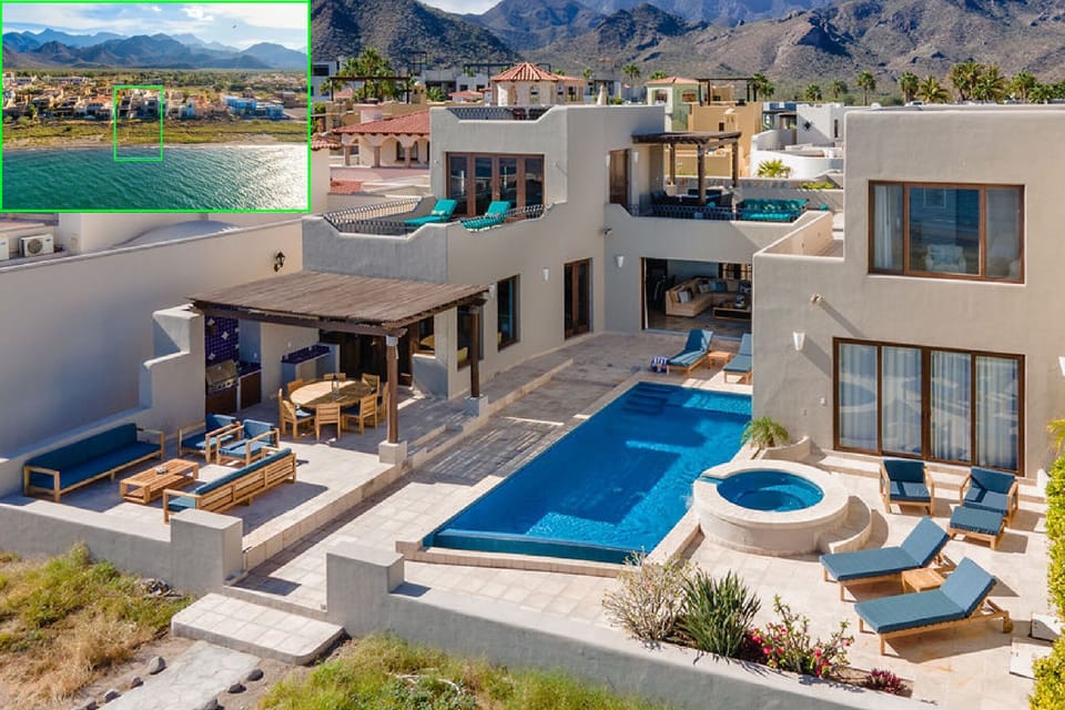 The largest pool and outdoor living space in Loreto Bay.