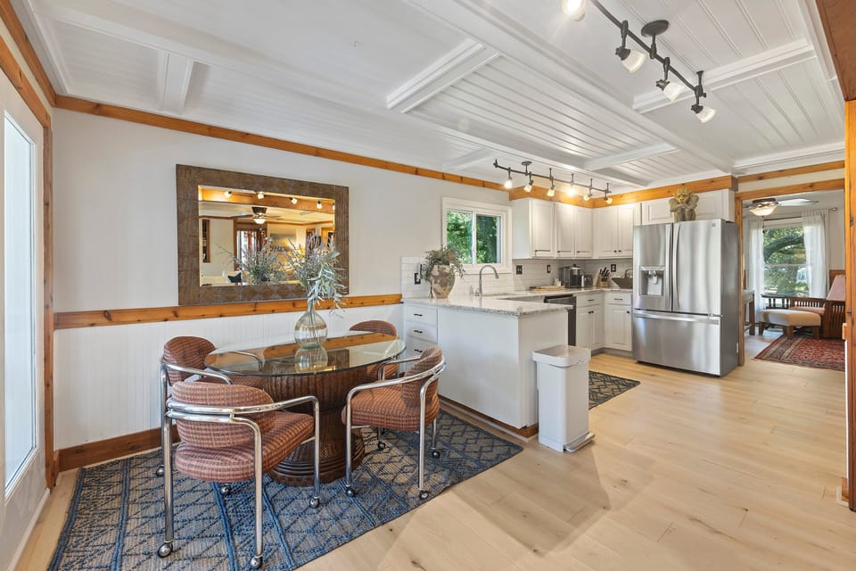 Dining Table and Kitchen