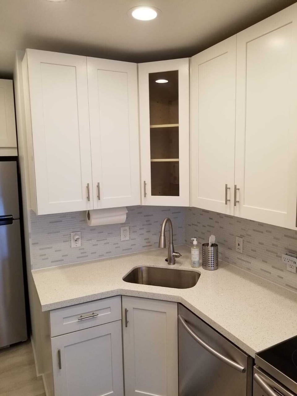 Remodeled kitchen with everything you need.