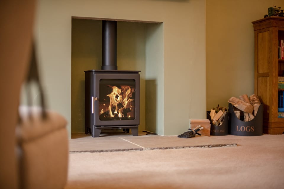 Ground floor: Snug with wood burning stove