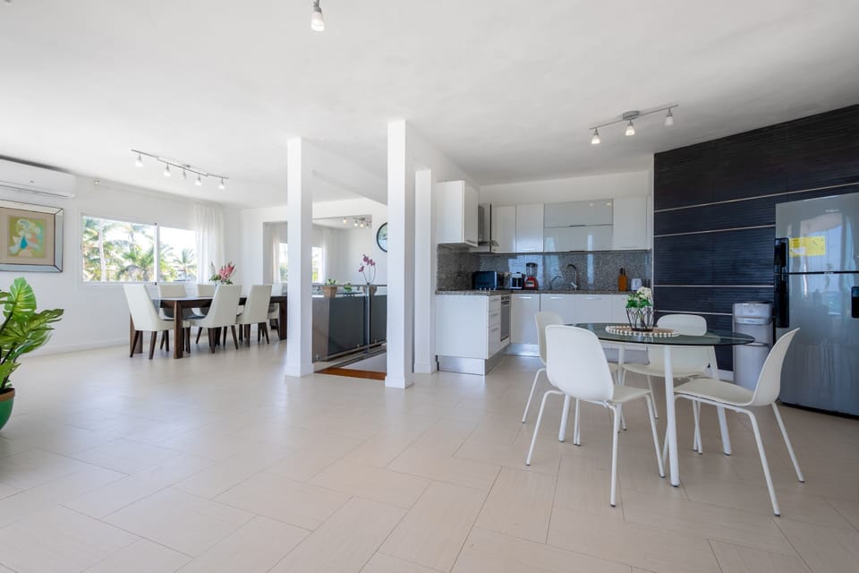 Spacious living room, terrace with BBQ, Wi-Fi & TV for ultimate comfort.