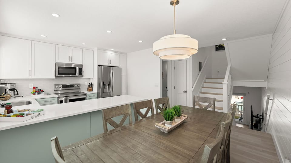 Our table is big enough for game night for the whole family