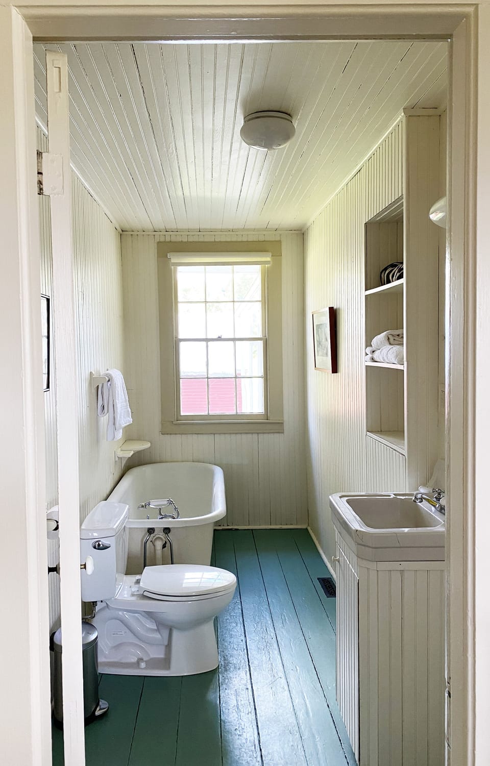 Downstairs bathroom.