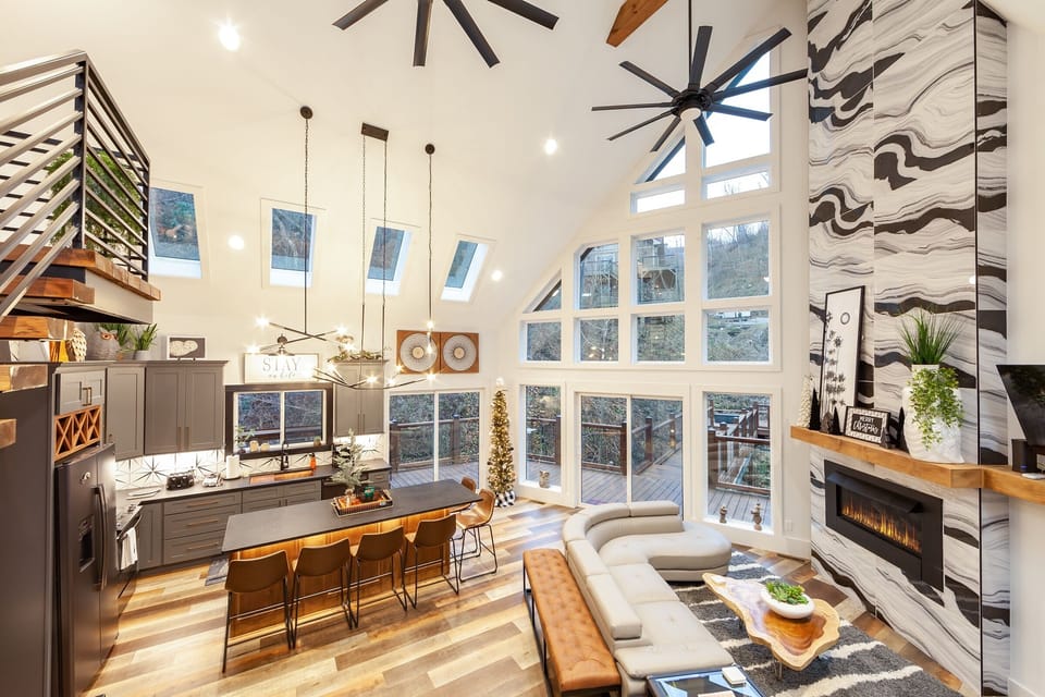 Cabin, 3 Bedrooms | Interior