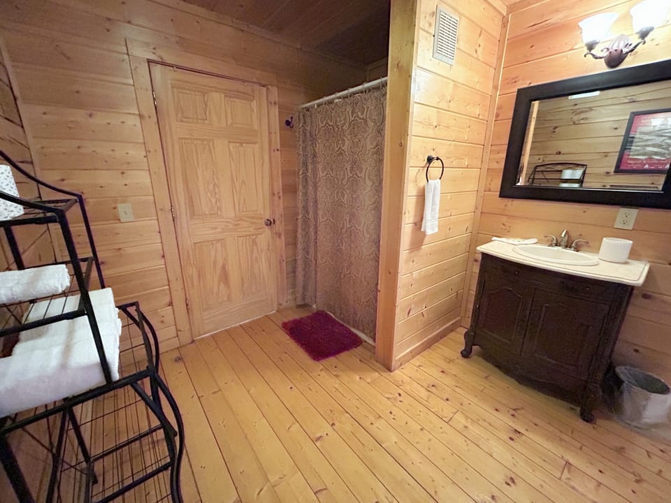 Top floor bath