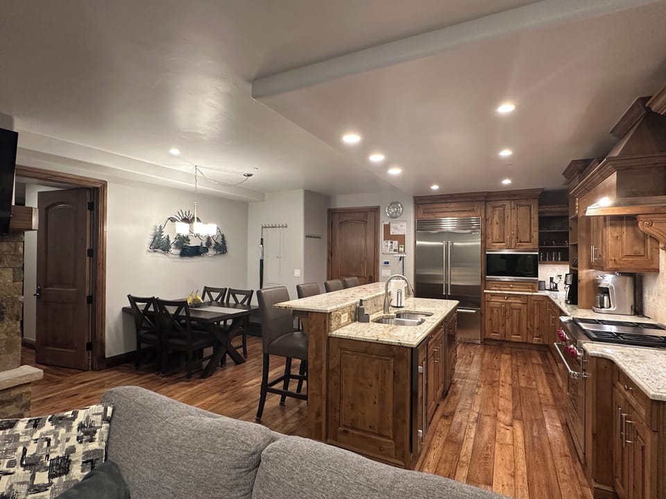 Spacious floor layout for quality time with family and friends.