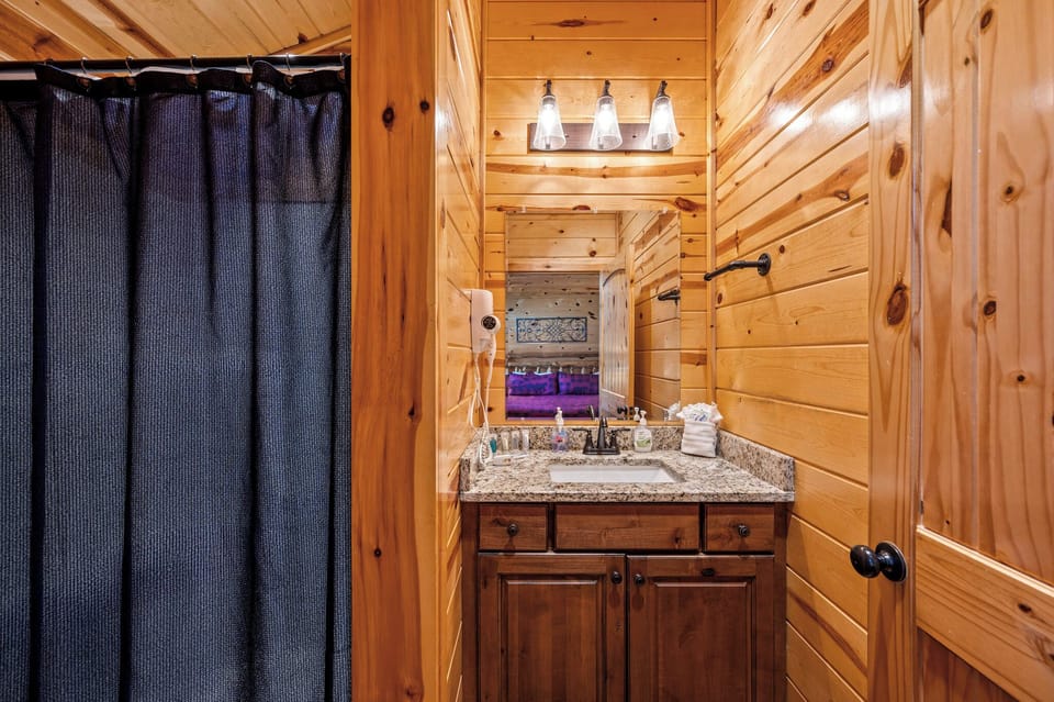 Bathrooms attached to their respective bedrooms.