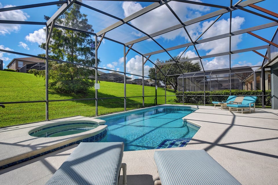 Extremely Private South Facing Backyard