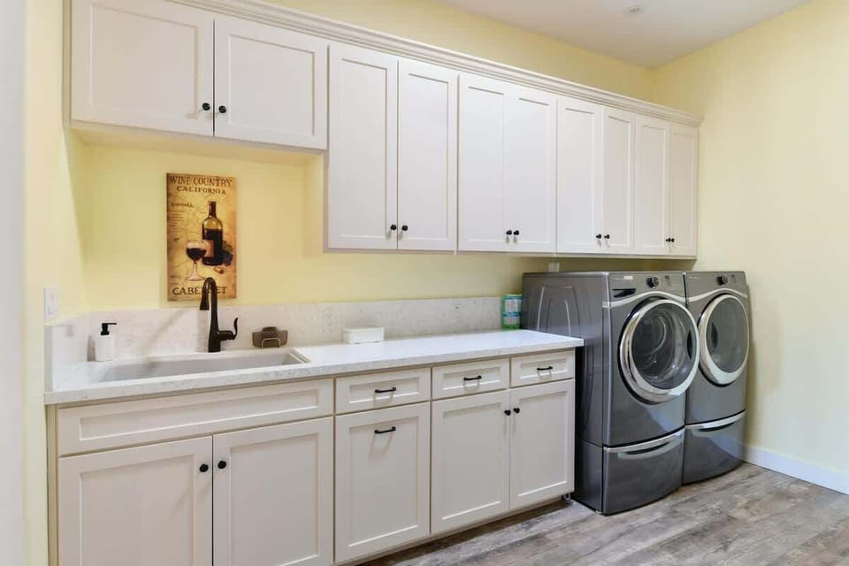 Main house laundry room