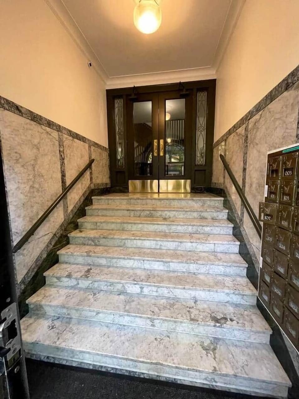 Marble Entryway to building 