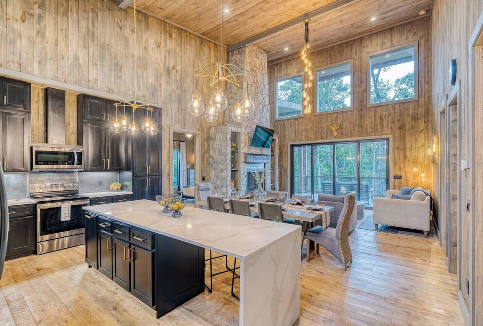 Open Concept Living Area