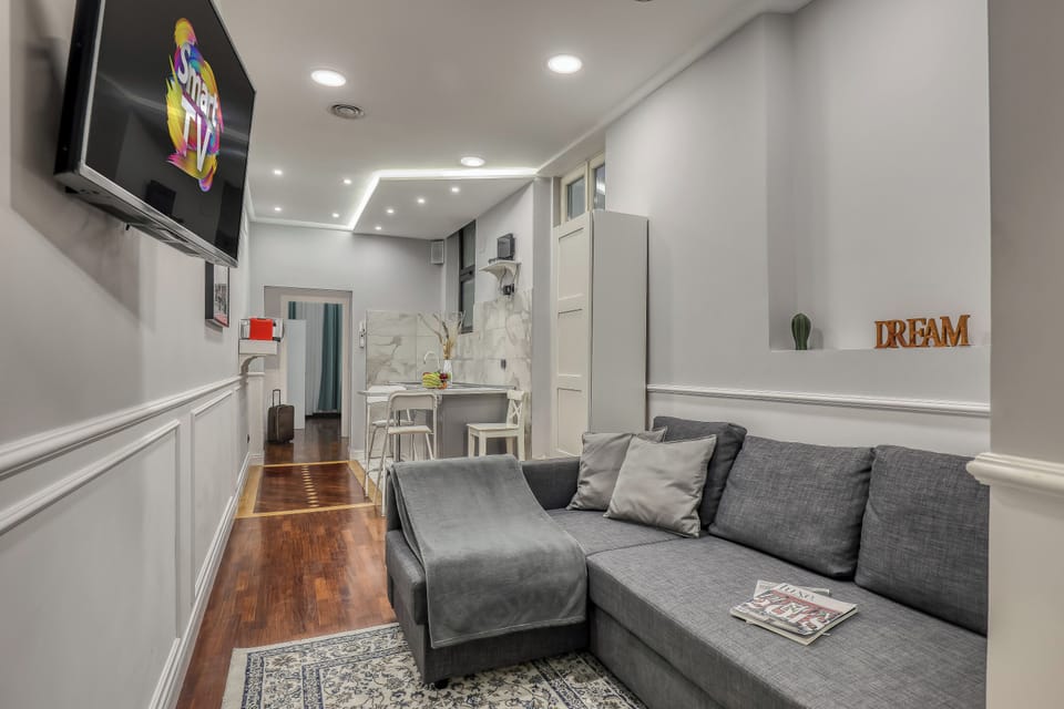 Apartment, 1 Bedroom, Patio | Living area