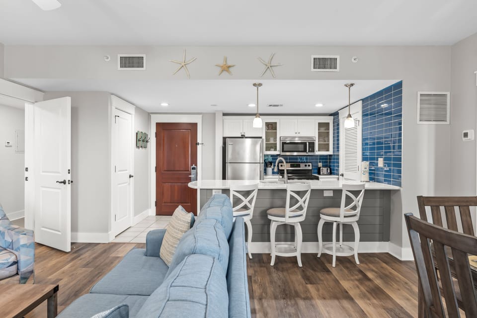 All living spaces are together