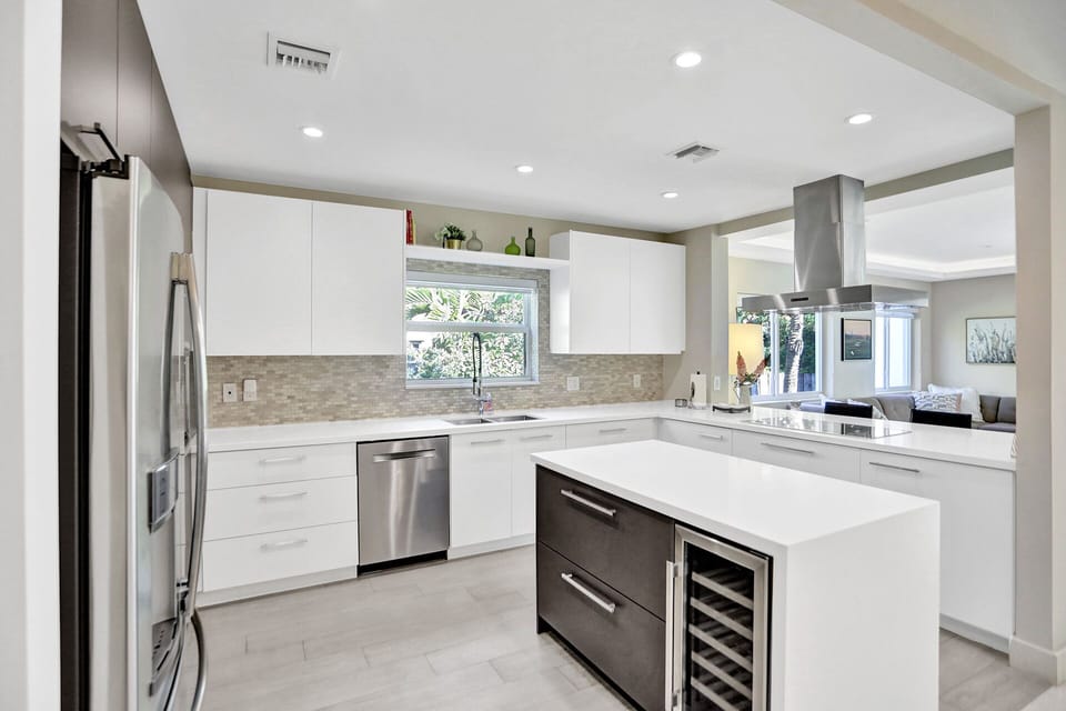 Kitchen, open-concept