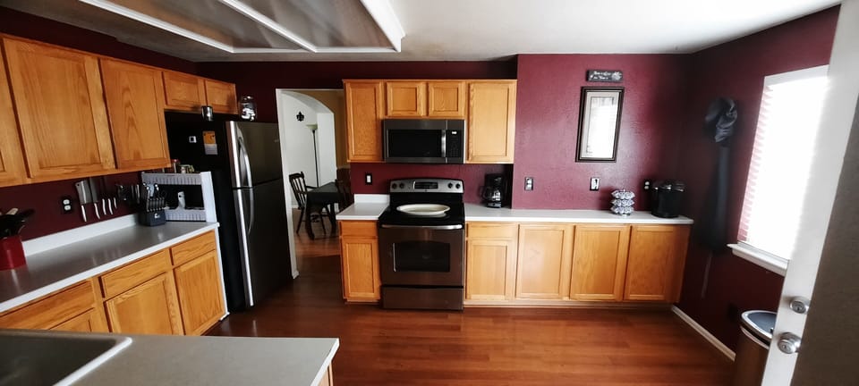 Large kitchen with everything you could need.  