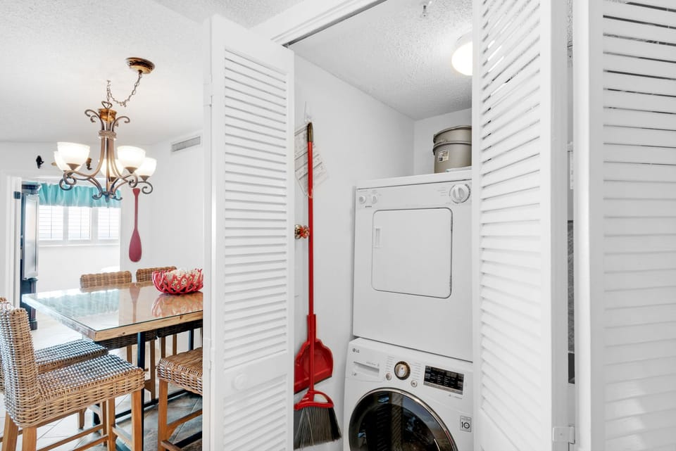 Washer and dryer