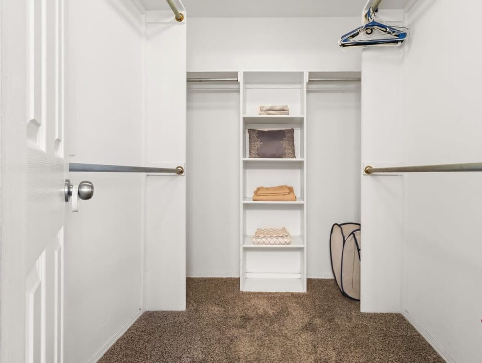 Huge walk in closet