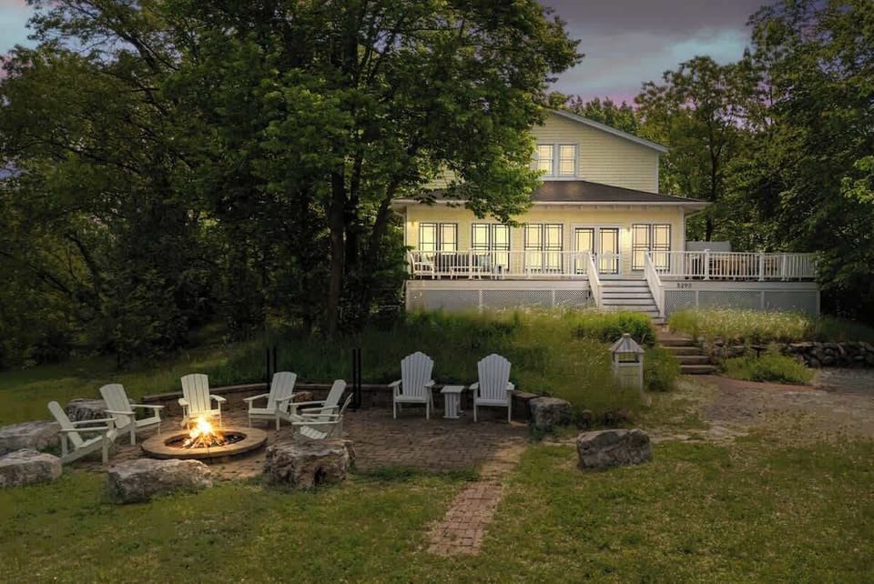 Golden hour magic, fireside chats, and starlit serenity.