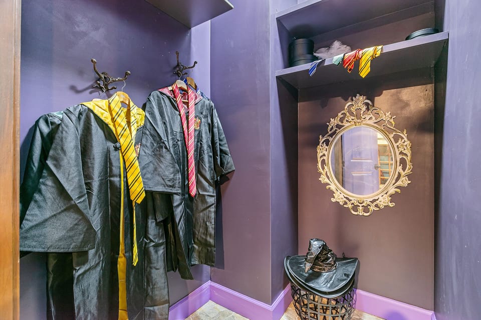 Kids can dress up in their favorite cloaks!
