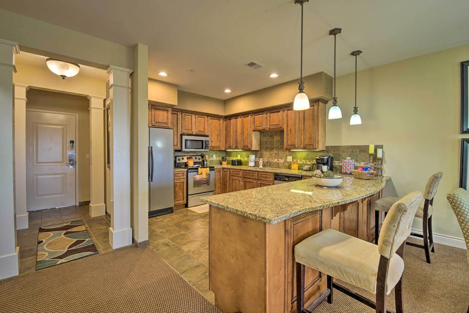 Kitchen | Fully Equipped | Stainless Steel Appliances