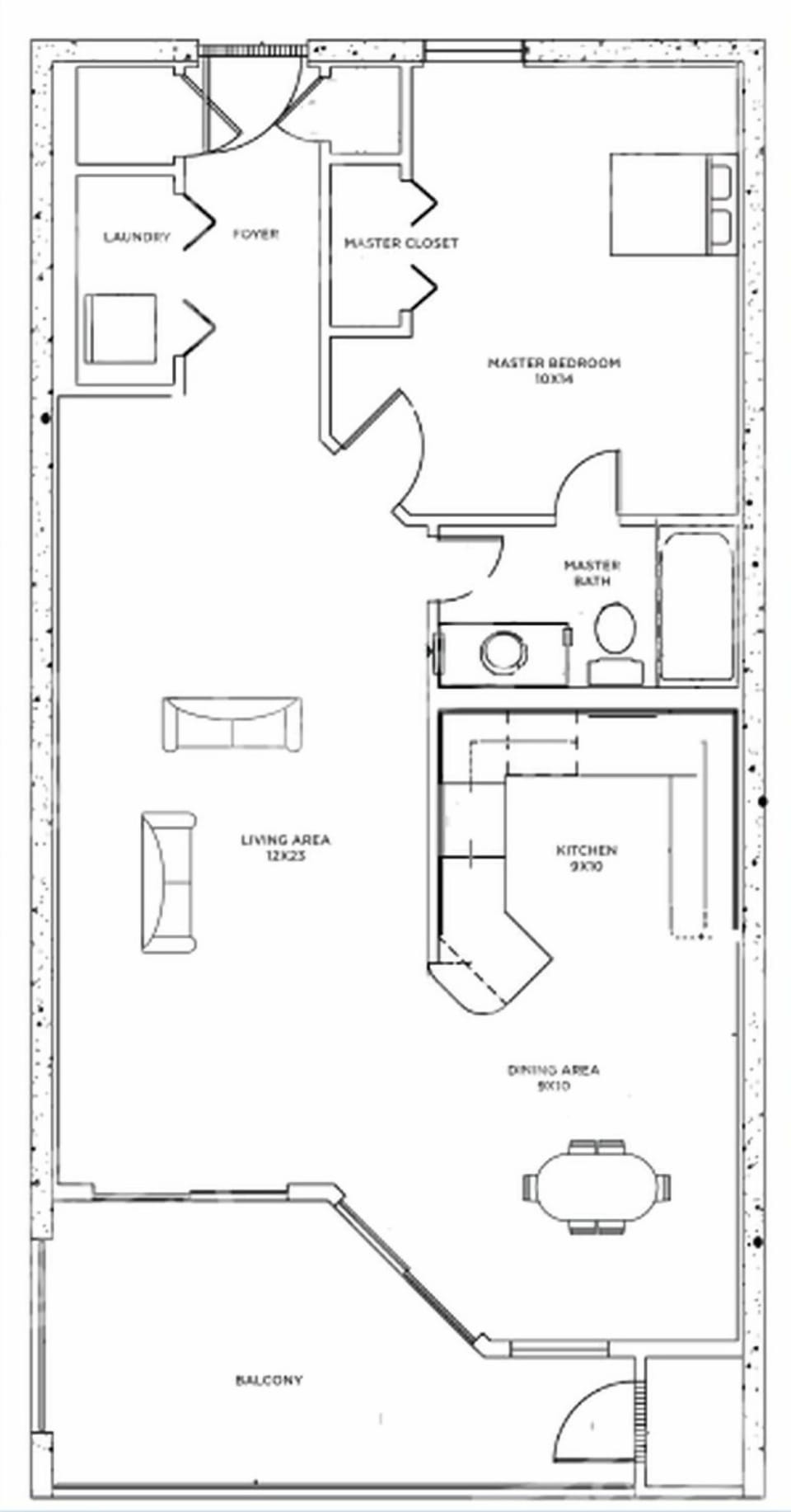 Experience a spacious layout with a cozy living area, inviting kitchen, and a comfortable bedroom for your perfect getaway