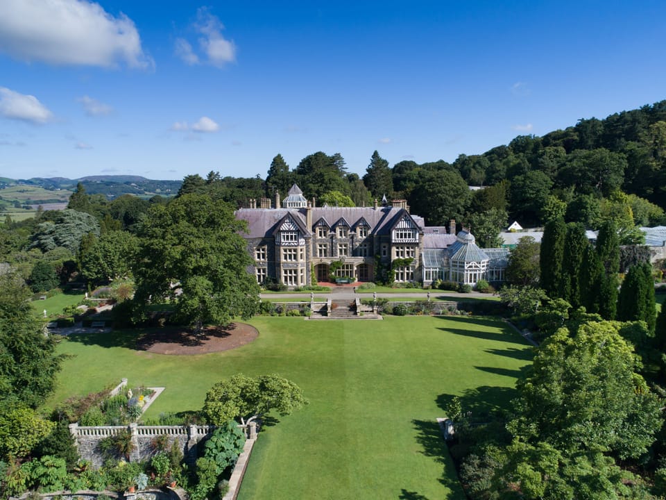 The grounds at Bodnant Estate