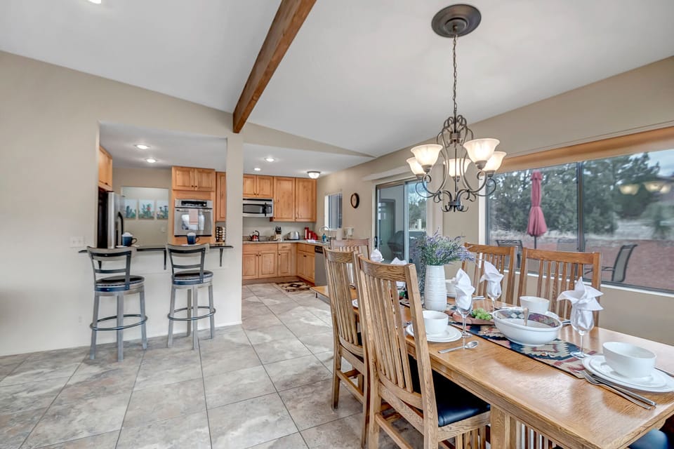 Dining Area and Kitchen