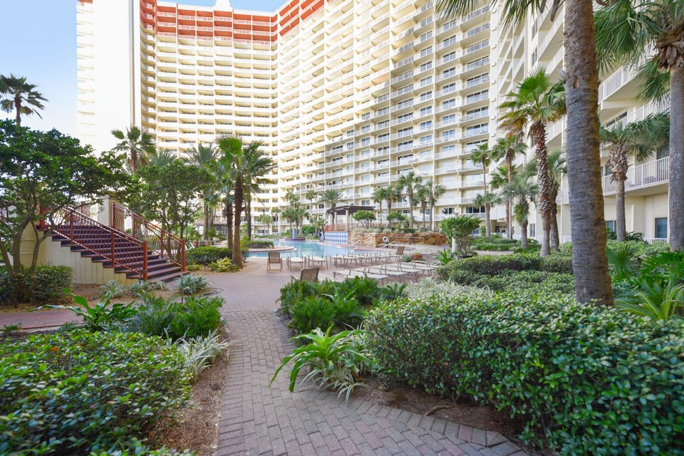 Ground Level Patio View