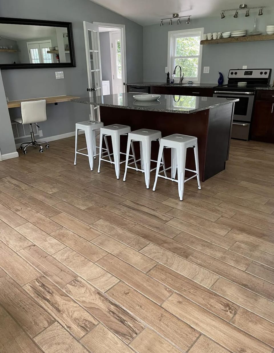 Open Concept Kitchen/Living Room. Great to share with your friends and family.