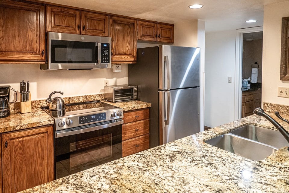 Kitchen with new appliances!